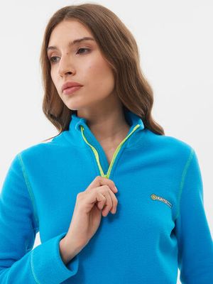 Термобелье женское Thermoline ZIP ткань Флис цвет Голубой