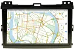 Магнитола для Toyota Land Cruiser Prado 120, Lexus GX470 (экран климата внизу) - Vaycar VA77-0456-2K на Android 13, Быстрая, 2K QLED, CarPlay,4G SIM-слот