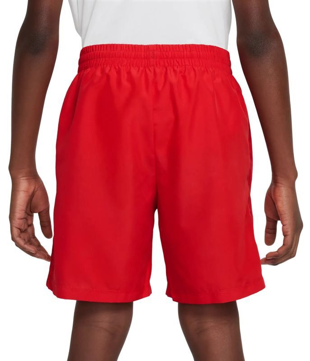 Шорты для мальчика теннисные Nike Dri-Fit Multi+ Training Shorts - university red/white