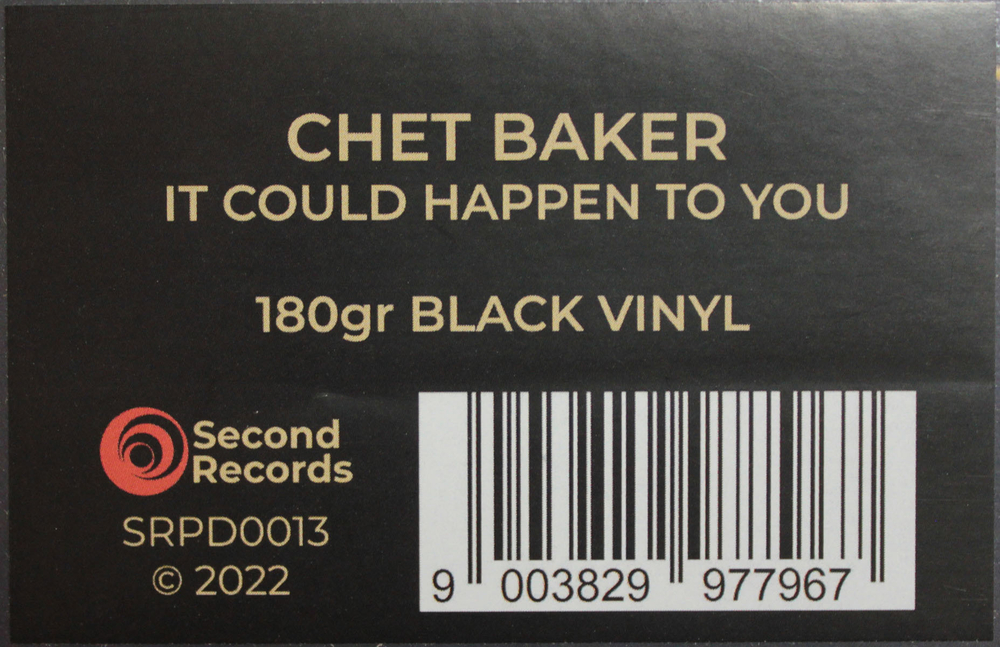 Chet Baker / It Could Happen To You – Chet Baker Sings (LP)