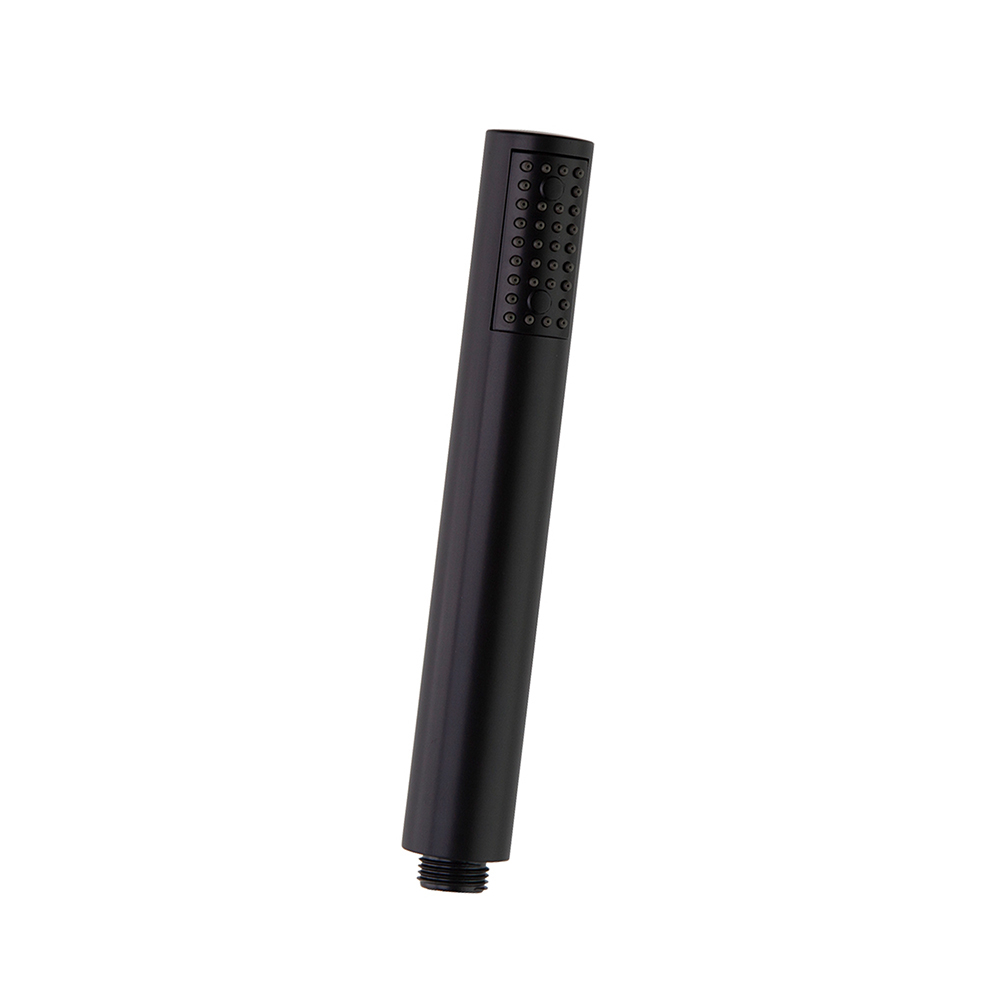 Душевая лейка круглая 1 режим ABS 3713PNM чёрный