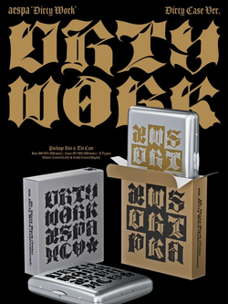 Альбом aespa - DIRTY WORK Single Album DIRTY CASE 2 Version SET