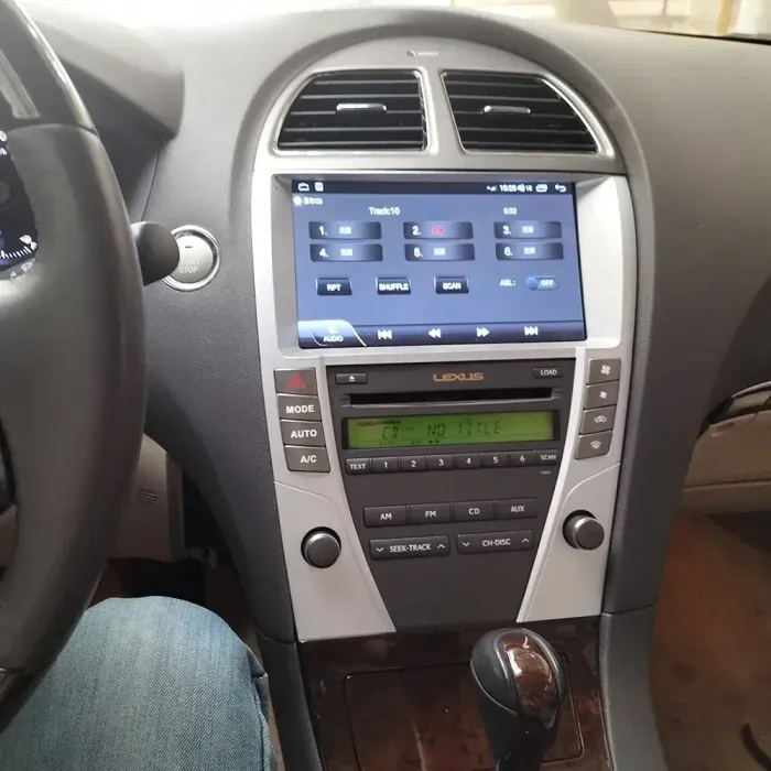 Магнитола для Lexus ES350 2006-2012 - Kuberg SF-9118-NPQ QLed, Android 12, Быстрая, CarPlay, 4G SIM-слот