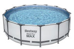 Бассейн каркасный BestWay Steel Pro Max 15232 л/фильтр-насос 3028 л/ч/лестница/тент