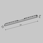 Магнитный трековый светильник Maytoni Basis TR030-2-30W2.7K-B