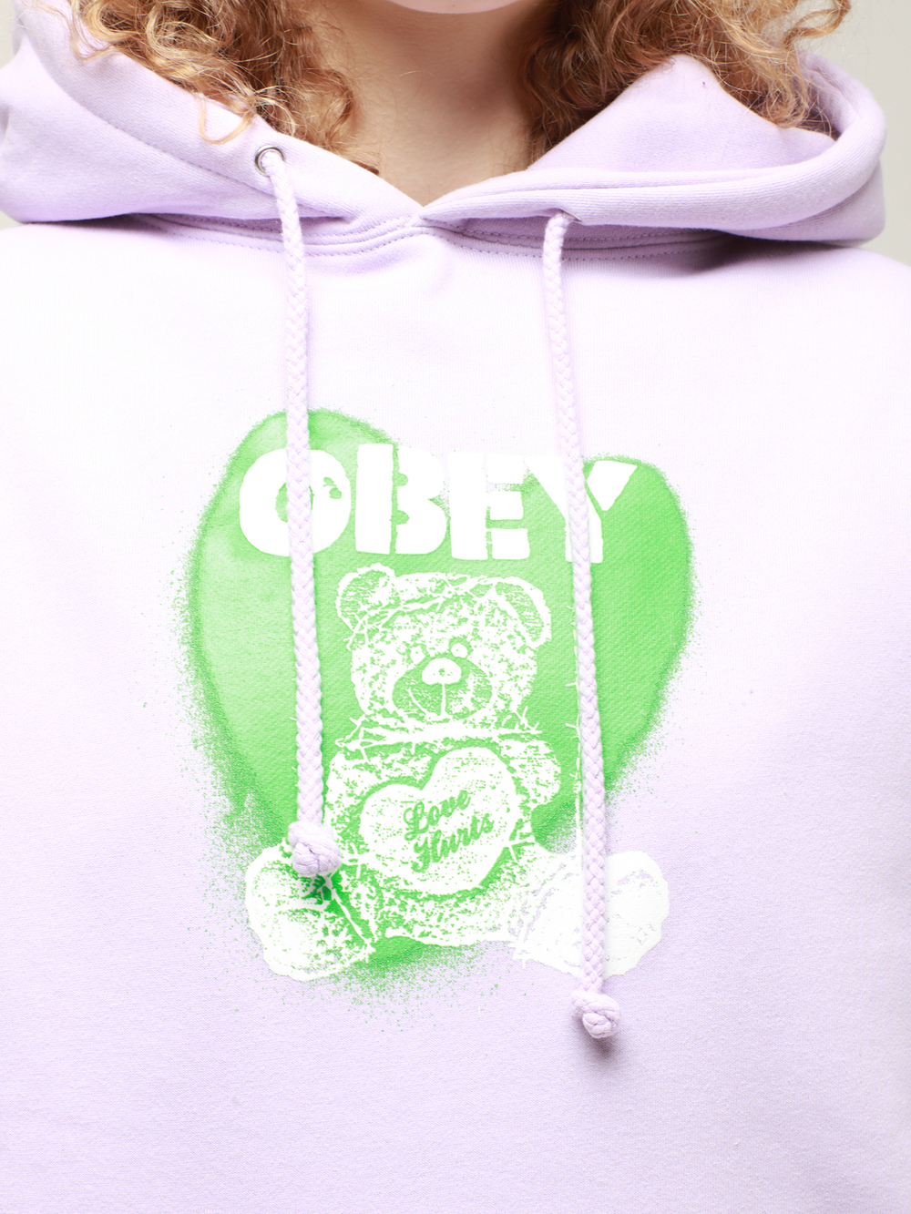 Женская Толстовка Obey Love Hurts 2