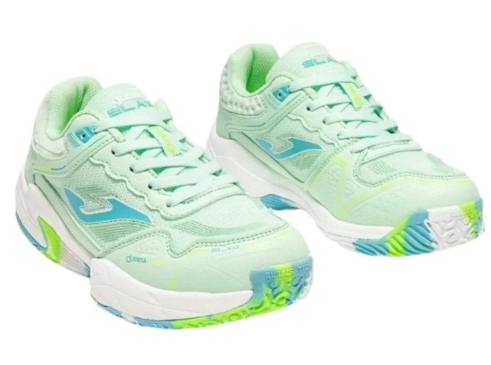 Детские кроссовки для падела Joma Slam JR 2624 - turquoise