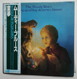 Винтажная виниловая пластинка LP The Moody Blues Every Good Boy Deserves Favour (Japan 1981) (Obi)