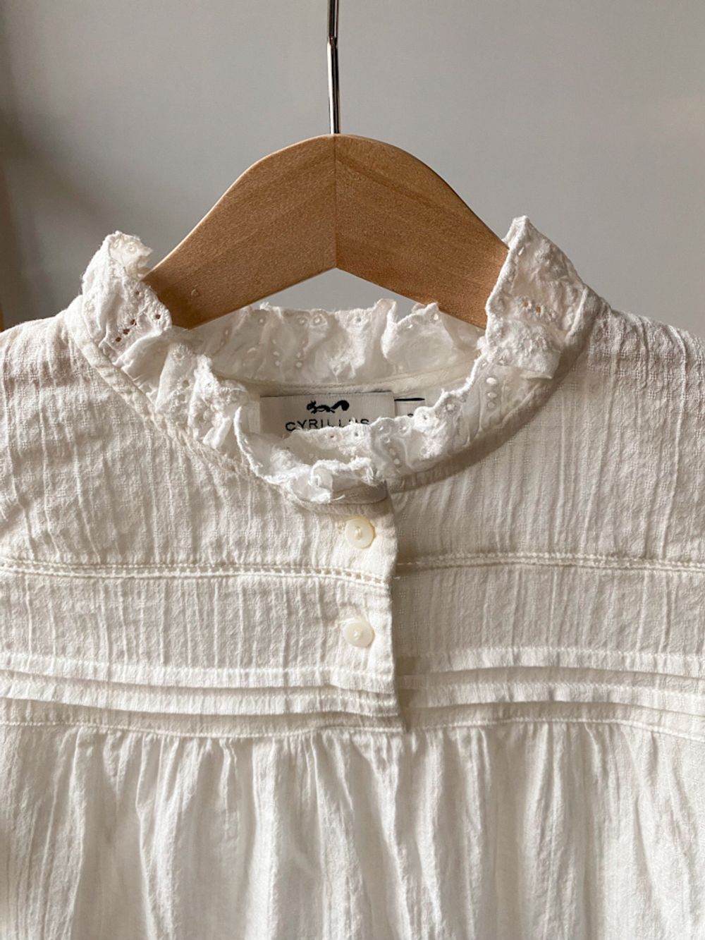 Хлопковая блуза Cyrillus, 116