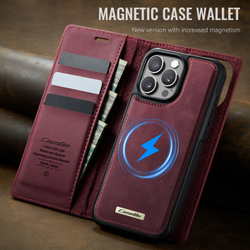 Чехол-кошелек CaseMe 2 in 1 MagSafe iPhone 16 Pro Max