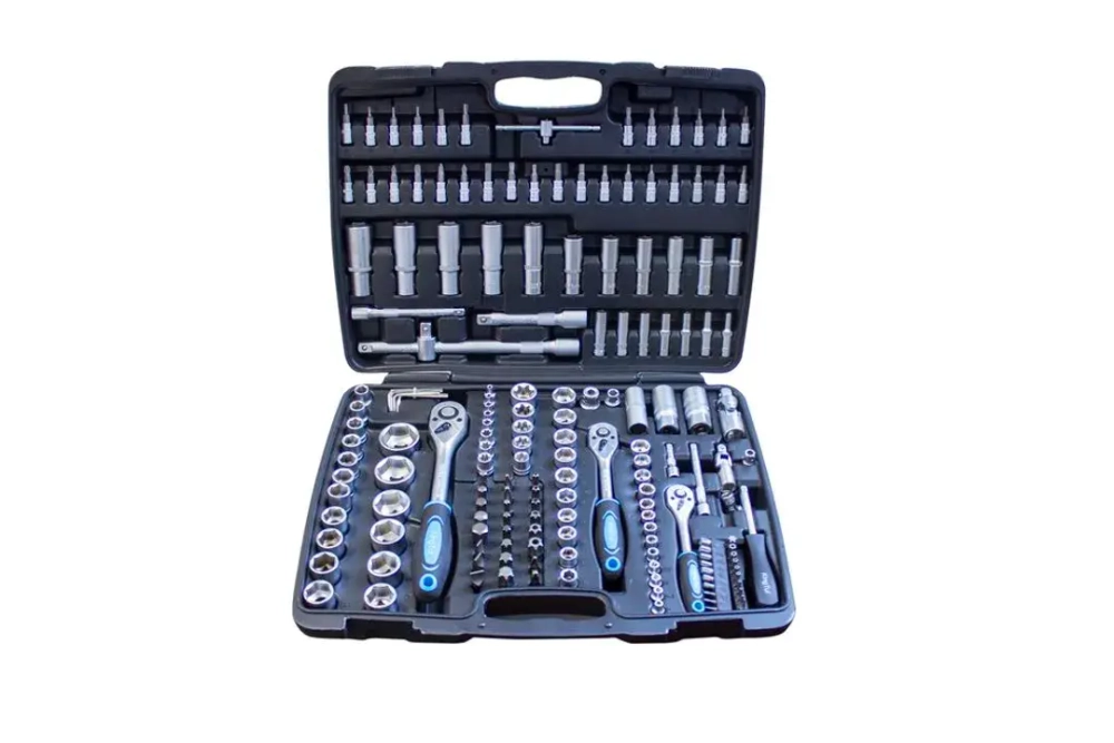 Набор инструментов 172пр. 1/2''& 3/8''& 1/4'' (4-32мм, 6гр.) KINGTUL KT172