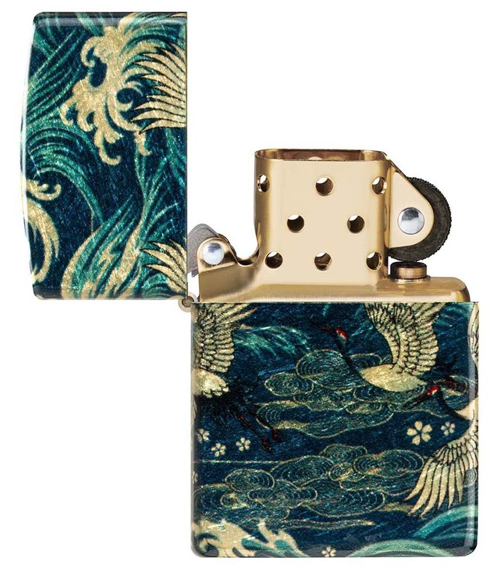 Зажигалка Zippo Eastern с покрытием 540 Tumbled Brass (48684) 4