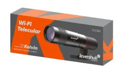 Wi-Fi телекуляр Levenhuk Kelvin TLC60 - упаковка с логотипом