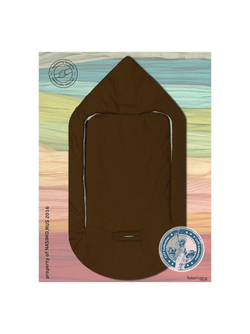 Конверт для автокресла Futurmama Dark Choco