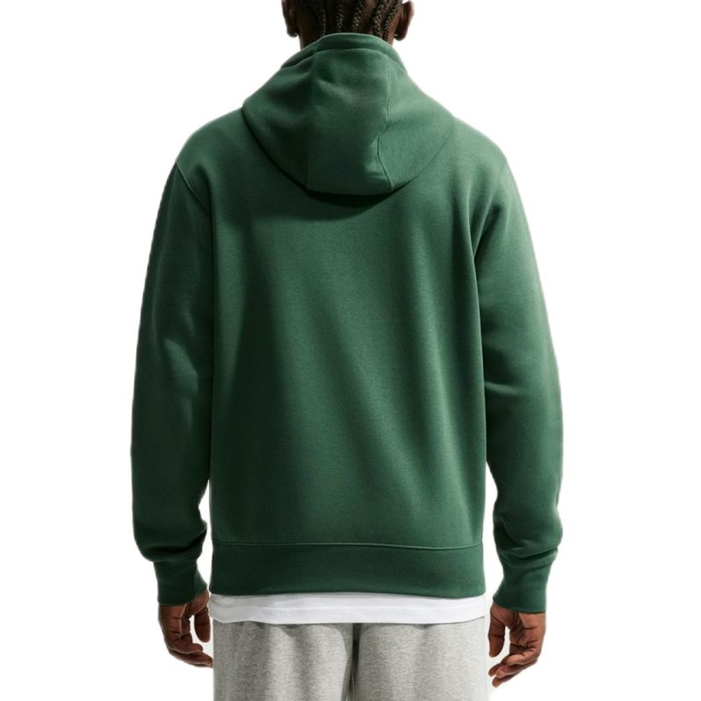 Мужская теннисная толстовка Nike Club Fleece Pullover — fir/fir/white