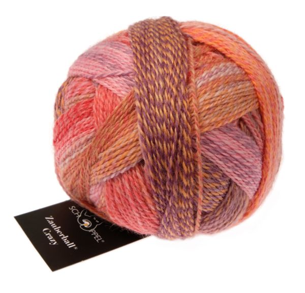 Пряжа Schoppel Crazy Zauberball / уп.5 мот. по 100 г, 420 м, 1153-2546