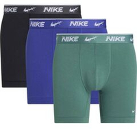 Боксерки теннисные Nike Everyday Cotton Stretch Brief 3P - green/blue/black