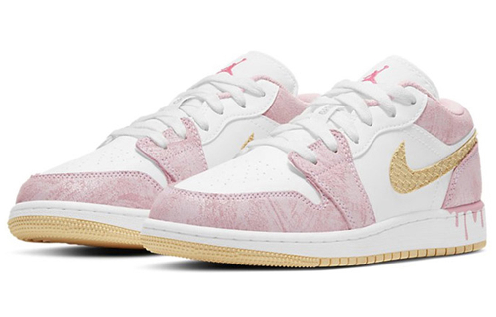 Jordan 1 Low Paint Drip GS