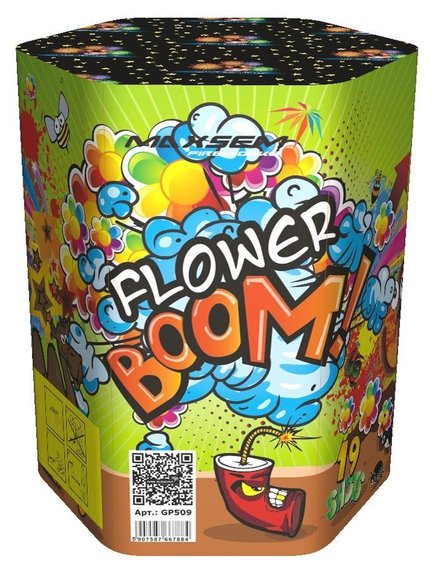 Батарея салютов FLOWER BOOM (19/1,2) GP509