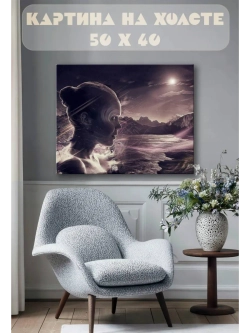 Картина на стену 40 X 50 Девушка