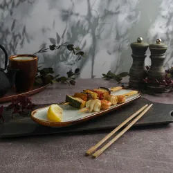 Блюдо овальное 30*10 см h2 см Proper Panasia P.L. Proff Cuisine [6]