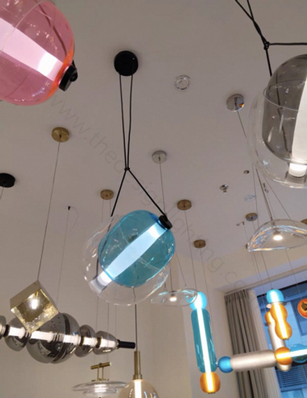 Pendant design lamp Capsula by Brokis