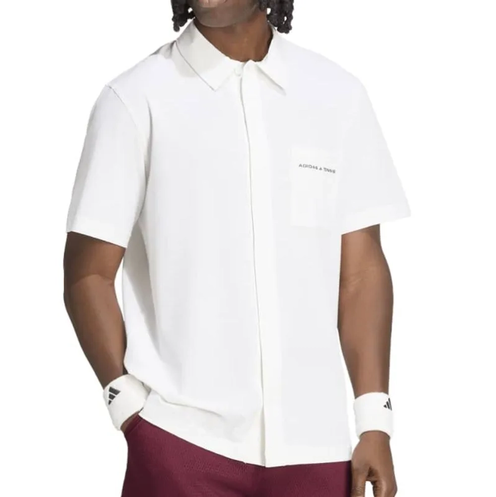 Мужское теннисное поло Adidas Tennis - white