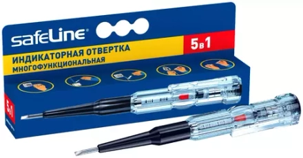 Отвертка индикаторная Safeline 5 в 1 многофункциональная