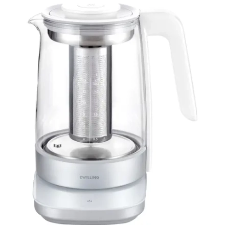 Zwilling Электрический чайник Enfinigy 1,7 л со вставкой для чая белый EAN 4009839542688
