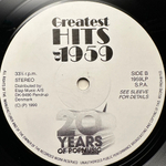 Сборник Greatest Hits Of 1959 2LP (Дания 1990г.)