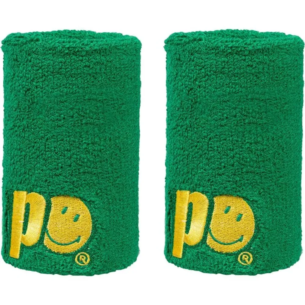 Напульсник теннисный Prince X Smiley Wristband Long 2P - green