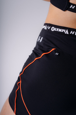 Шорты NEBBIA x Olympia High-Waist Shorts 937 Черные