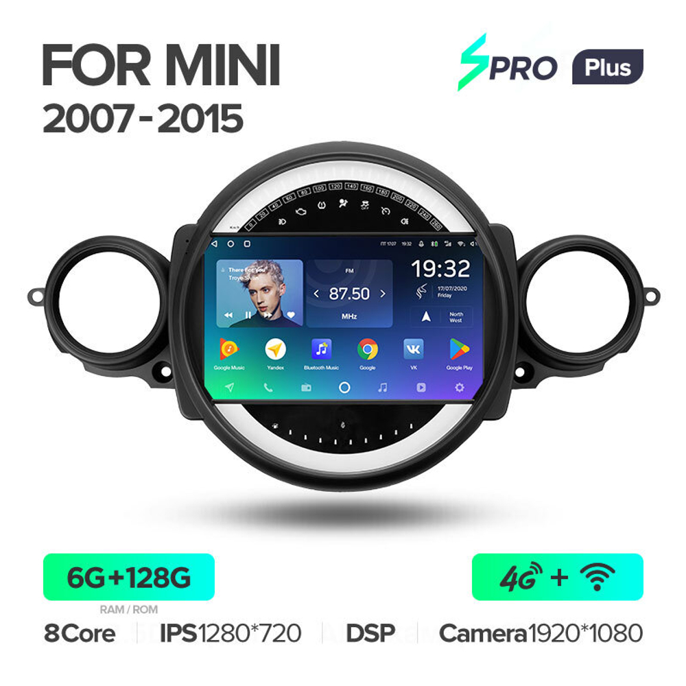 Teyes SPRO Plus 9"для BMW Mini 2007-2015