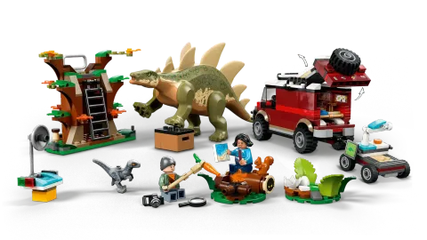 Конструктор LEGO Jurassic World 76965 Миссии динозавров: Обнаружение стегозавра