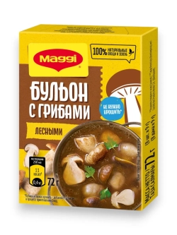 Бульон с Грибами Лесными в кубиках Магги 72 г * 5 шт