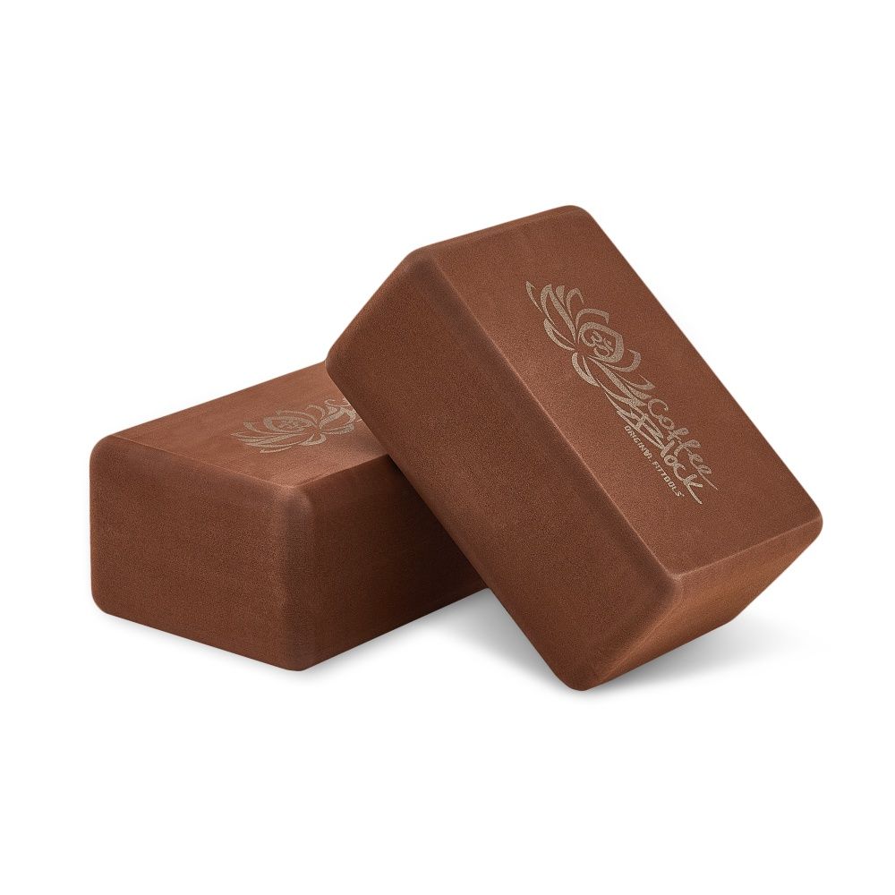 Блок для занятий йогой Coffee Block