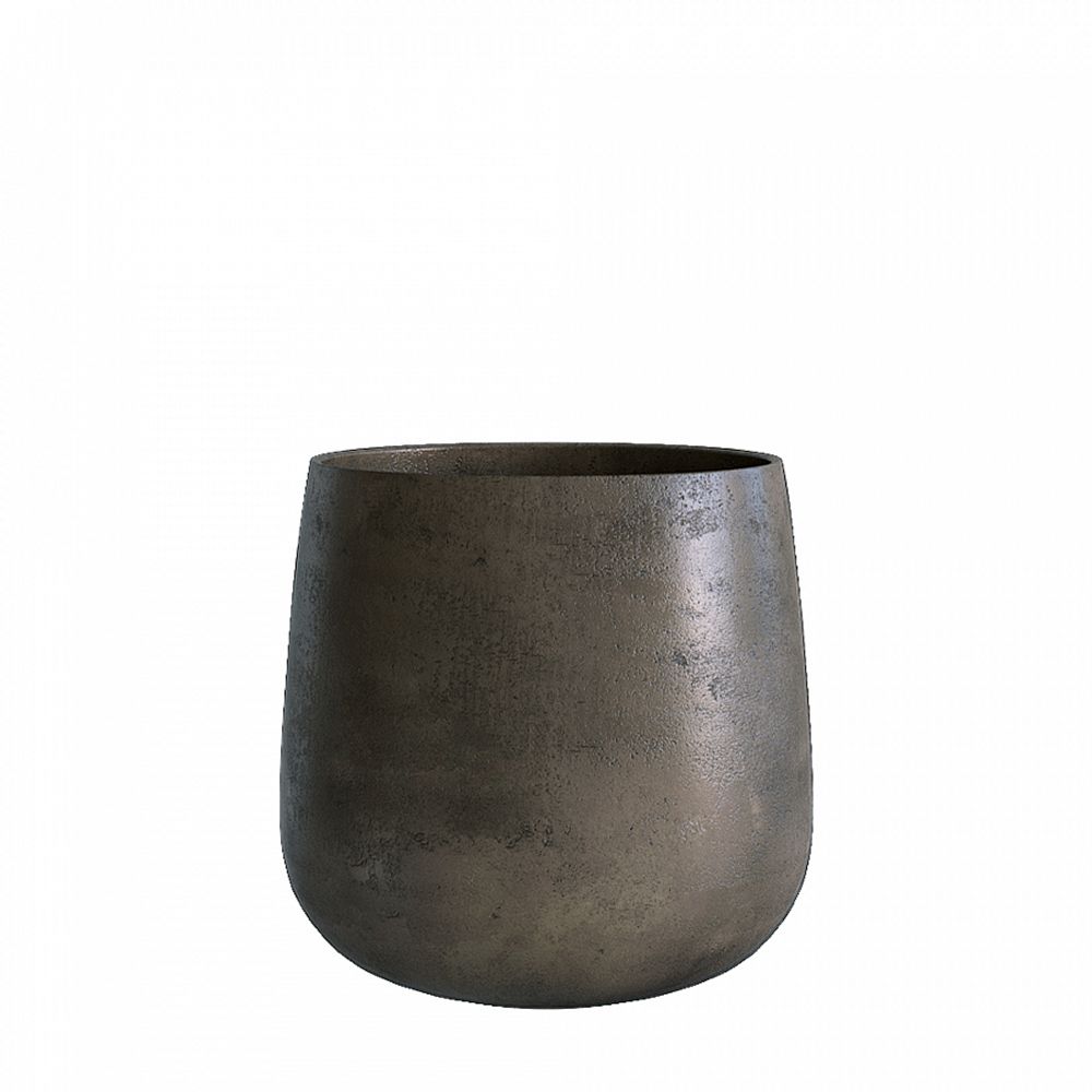 Кашпо CONE BREZENT GREY D38 H41