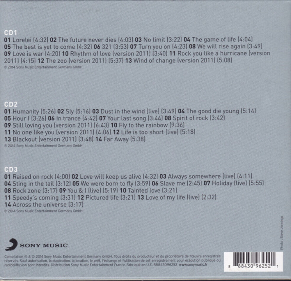 Scorpions / La Selection - Best Of (3CD)