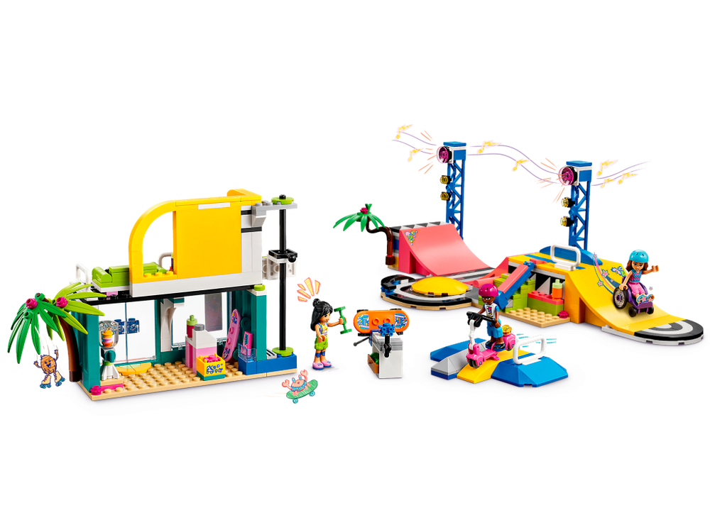 Конструктор Лего Френдс Скейт-парк | LEGO Friends Skate Park 41751 - 431 детали (6+)