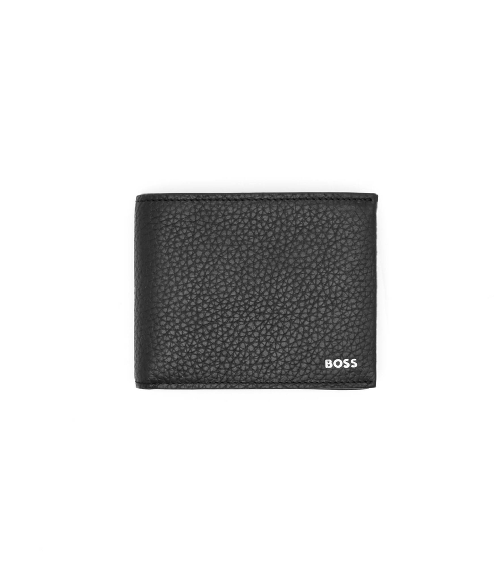 кожаный кошелек trifold BOSS BLACK - черный(50470462)