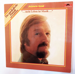 Винтажная виниловая пластинка LP James Last Mein Leben Ist Musik (Germany 1976)