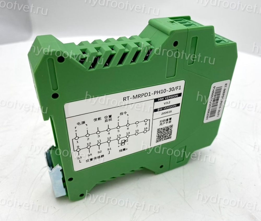RT-MRPD1-PH10-30/F1 - Электронный усилитель внешний для управления клапаном - пропорциональный регулятор расхода 4WRPH10, сигнал 4-20 мА