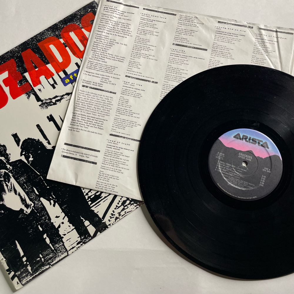 Винтажная виниловая пластинка LP Cruzados After Dark (США 1987)
