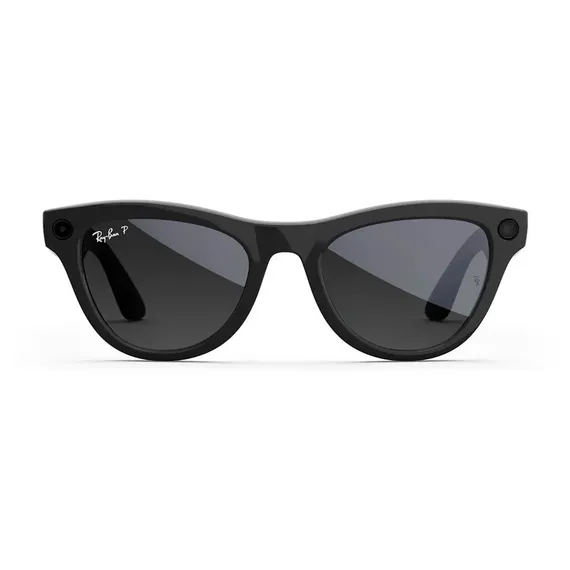 Умные очки Ray-Ban Meta Skyler Gen 2 RW4012 (Матовая чёрная оправа, поляризованные градиентные графитовые линзы) Matte Black/Polarized Gradient Graphite L