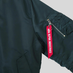 Бомбер Alpha Industries MA-1 Midnight Teal (Синий)