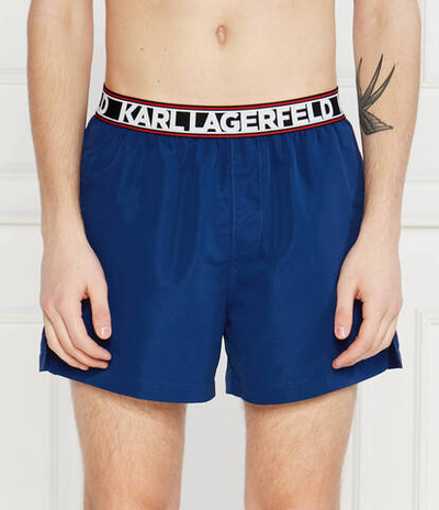 Шорты для плавания Karl Lagerfeld - голубой(235M2209)