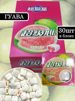 Жевательная резинка с жидкой начинкой Гуава 13,5г * 30шт