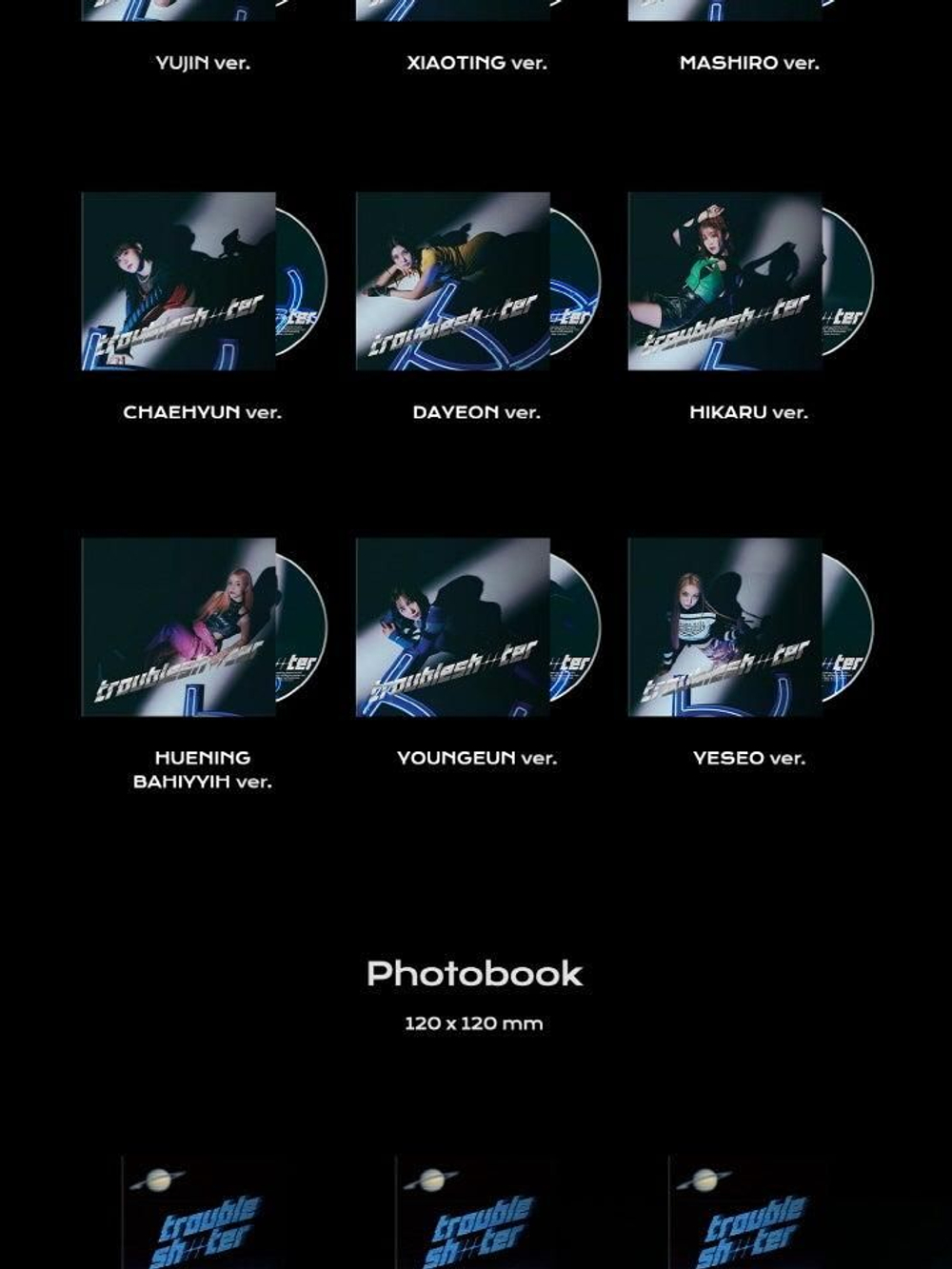 Альбом Kep1er - TROUBLESHOOTER 3rd Mini Album DIGIPACK RANDOM Version
