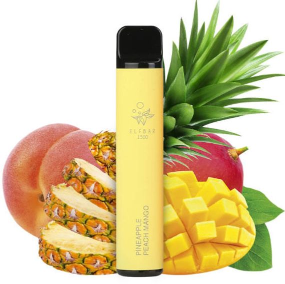 Elf Bar 1500 puff Pineapple Peach Mango