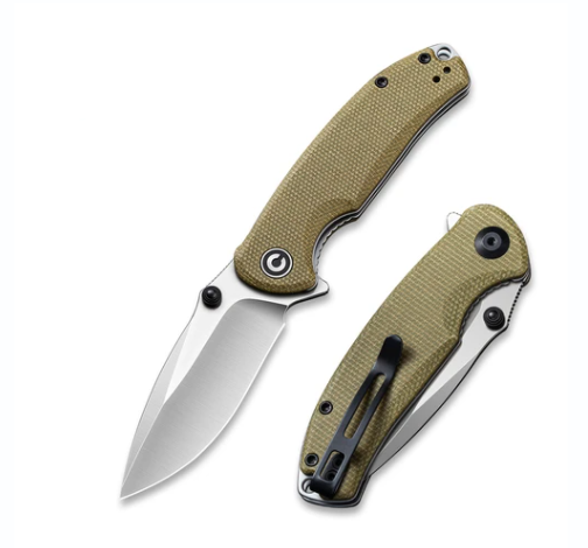 Цена наСкладной нож CIVIVI Pintail, сталь CPM S35VN, Olive Micarta